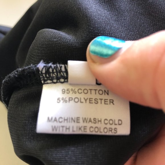 MARIE NICOLE CLOTHING Black Crushed Velvet Flare Curtain Long Pants Size Large - Picture 10 of 11